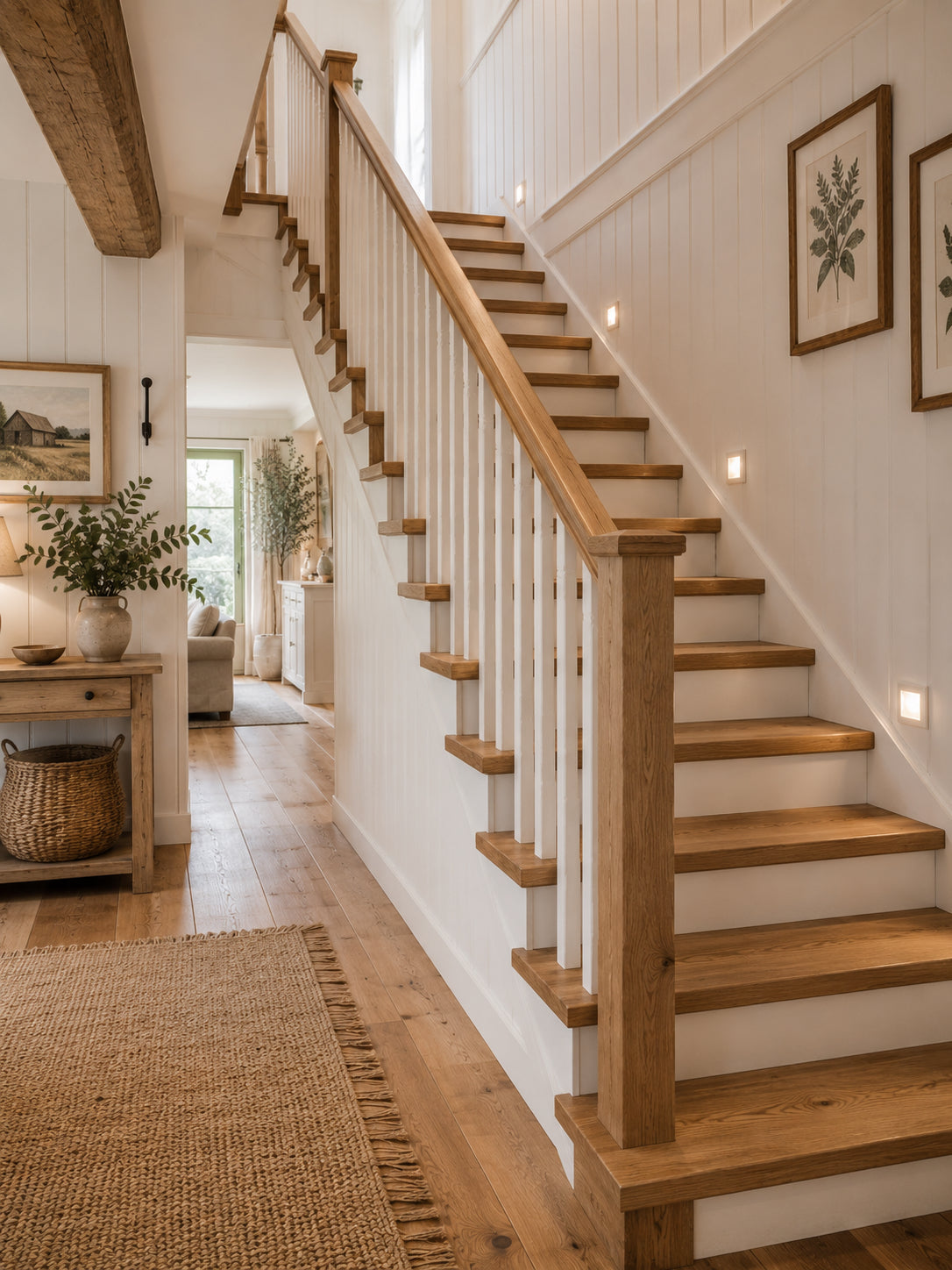 Custom Hardwood Staircases