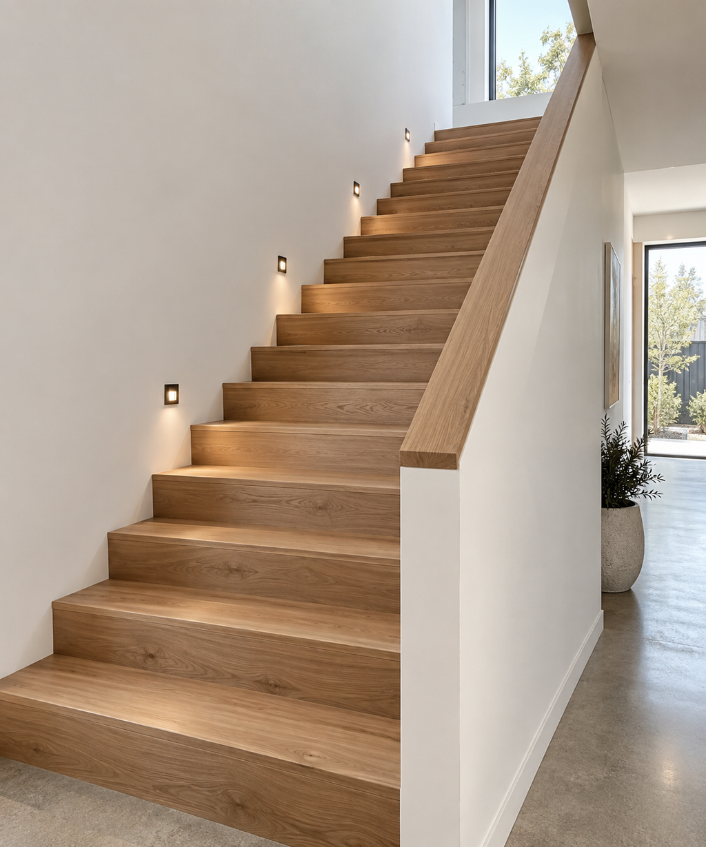 Custom Hardwood Staircases